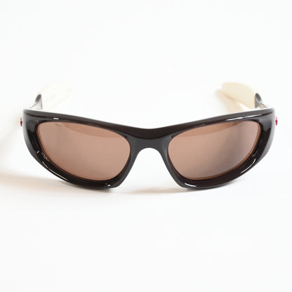 Bottega BV1184S 002 Unisex Authentic Sunglasses Black/Red, 58mm - New