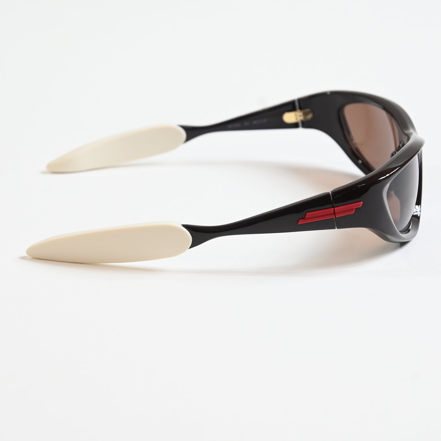 Bottega BV1184S 002 Unisex Authentic Sunglasses Black/Red, 58mm - New