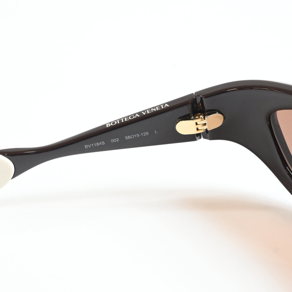 Bottega BV1184S 002 Unisex Authentic Sunglasses Black/Red, 58mm - New