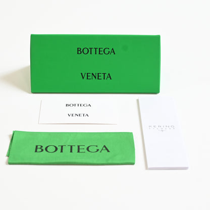 Bottega BV1184S 002 Unisex Authentic Sunglasses Black/Red, 58mm - New