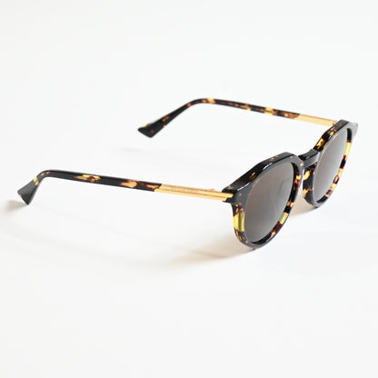 Bottega BV1260S 002 Mens Authentic Sunglasses Havana/Gold, 49mm - New
