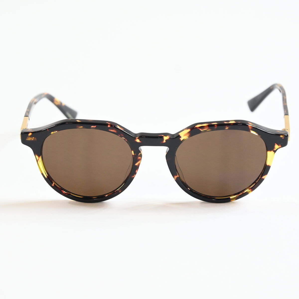 Bottega BV1260S 002 Mens Authentic Sunglasses Havana/Gold, 49mm - New