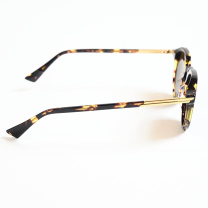Bottega BV1260S 002 Mens Authentic Sunglasses Havana/Gold, 49mm - New