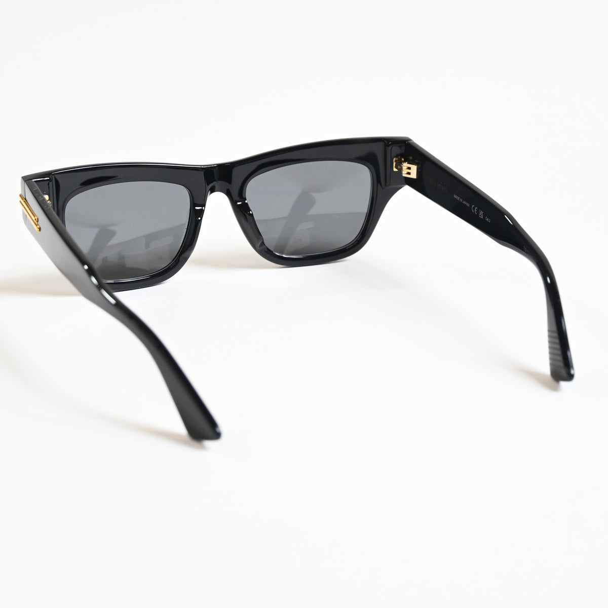 Bottega BV1122S 001 Womens Authentic Sunglasses Black/Gray, 51mm - New