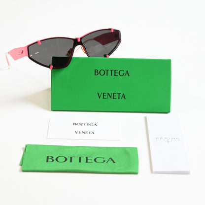Bottega BV1165S 003 Womens Authentic Sunglasses Pink/Black, 99mm - New