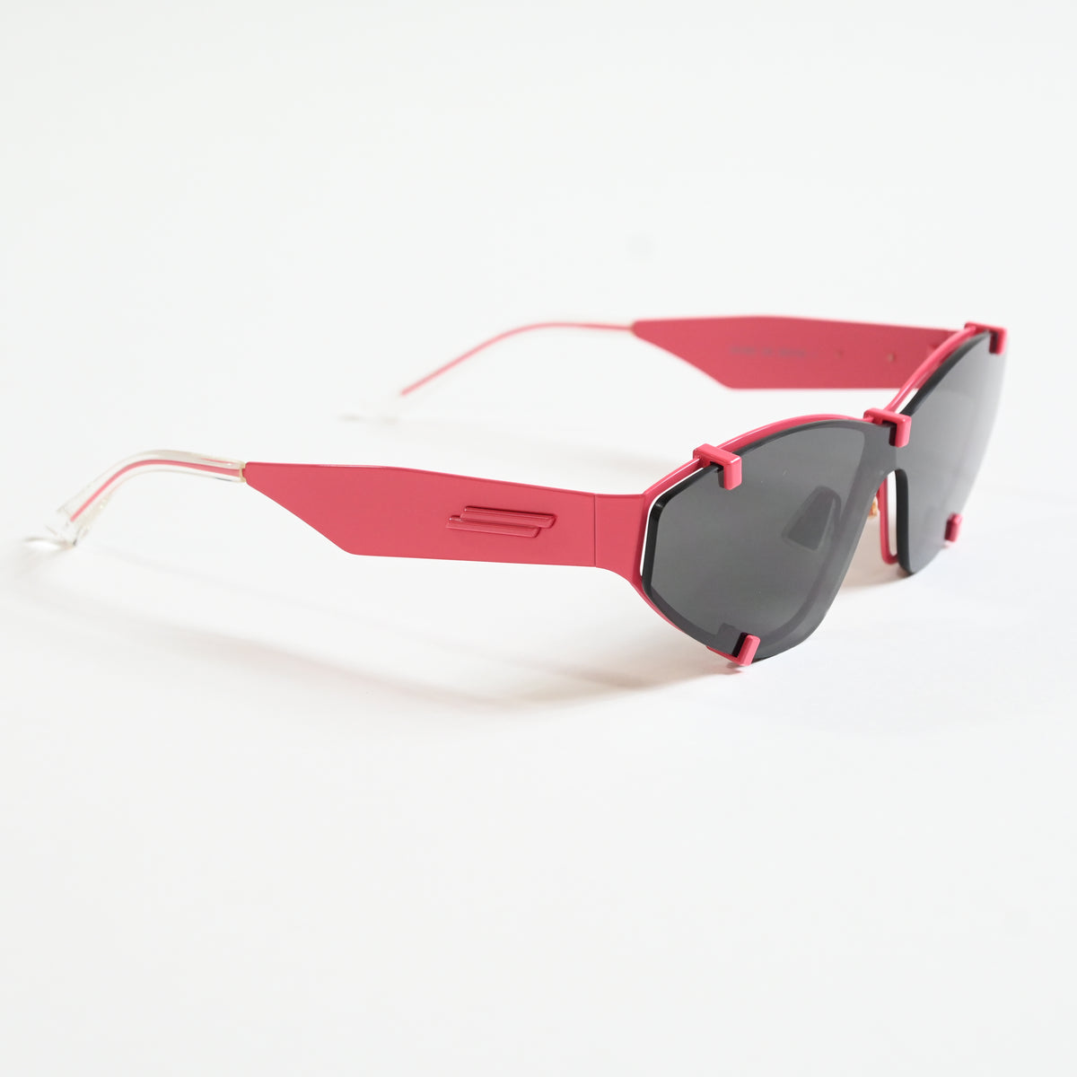 Bottega BV1165S 003 Womens Authentic Sunglasses Pink/Black, 99mm - New
