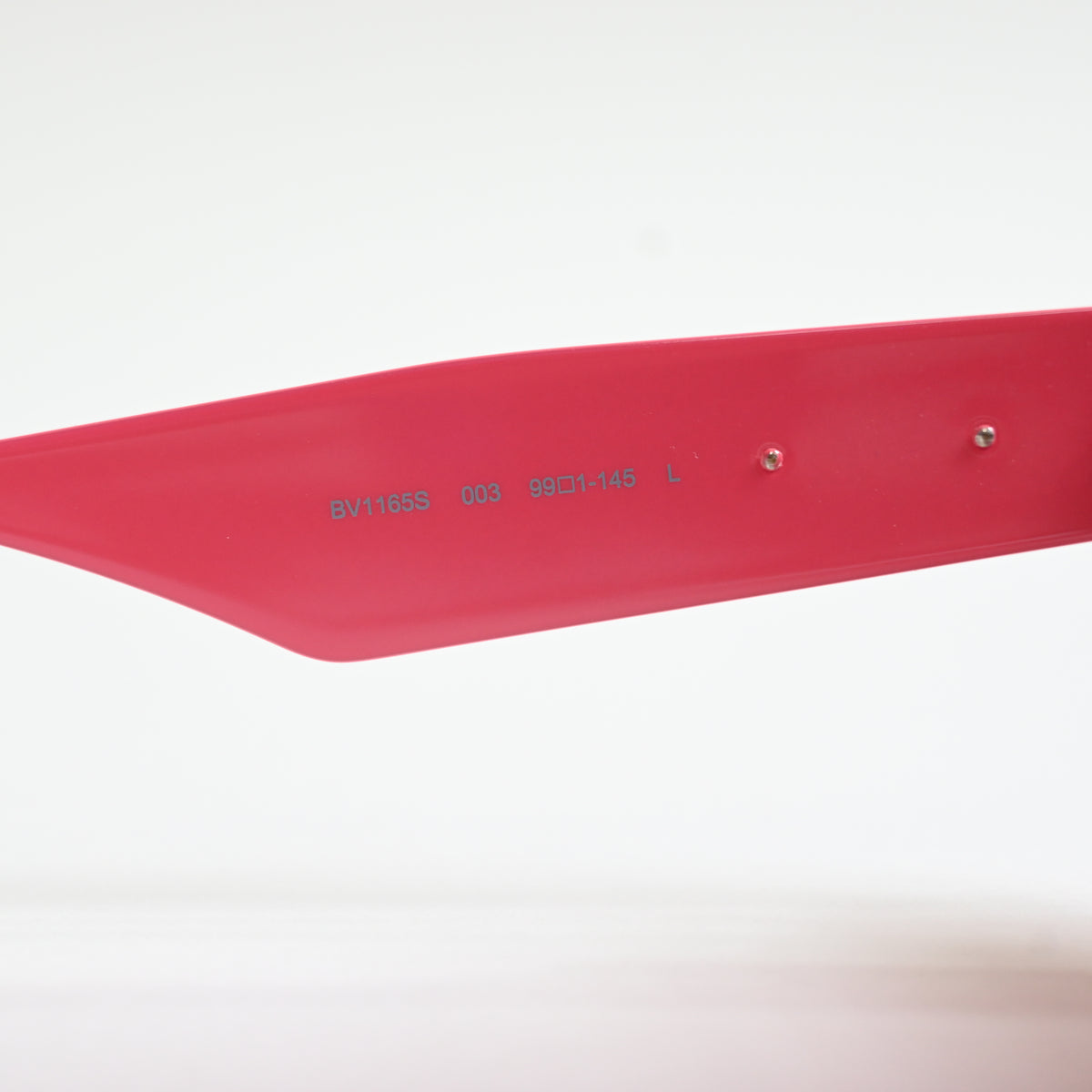 Bottega BV1165S 003 Womens Authentic Sunglasses Pink/Black, 99mm - New