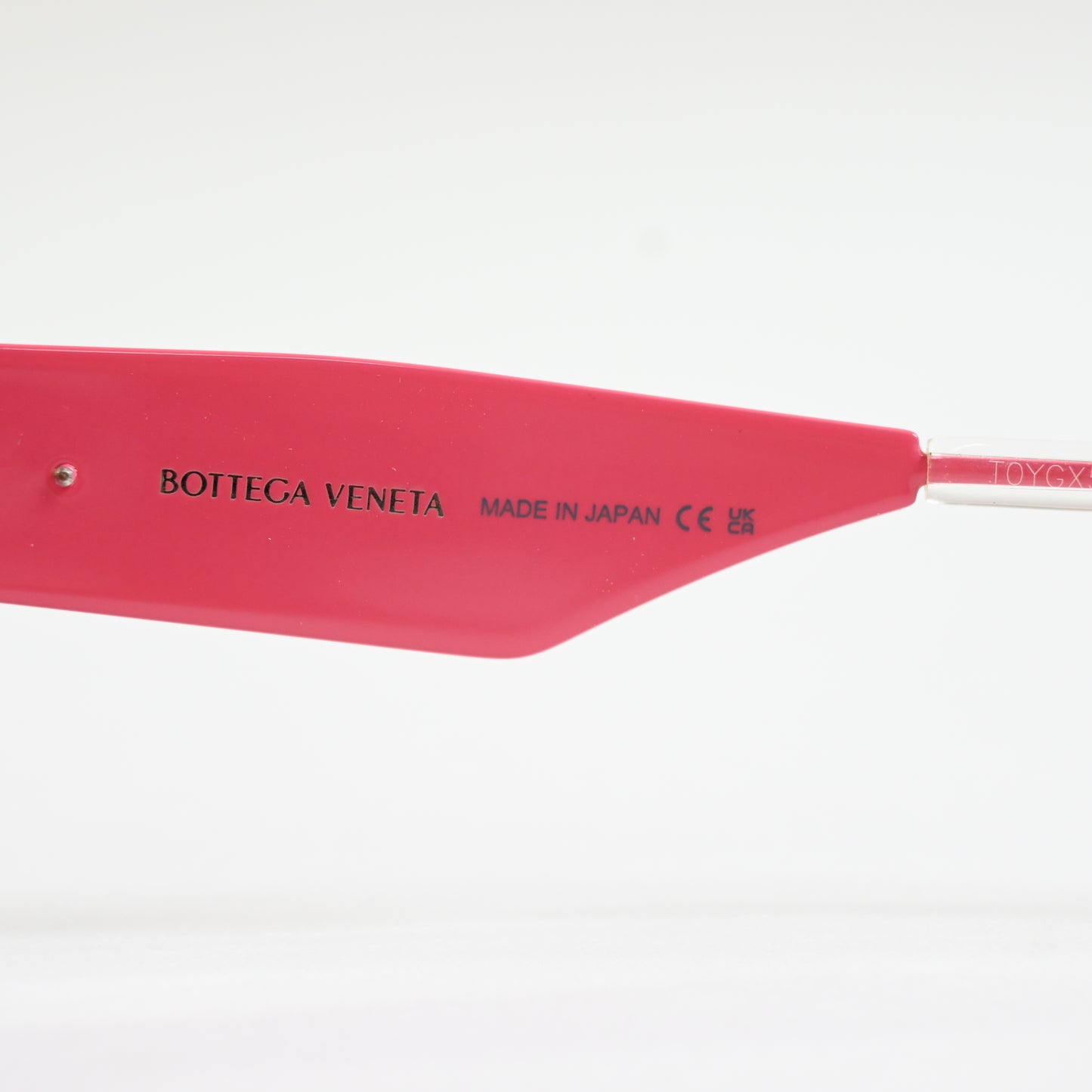 Bottega BV1165S 003 Womens Authentic Sunglasses Pink/Black, 99mm - New