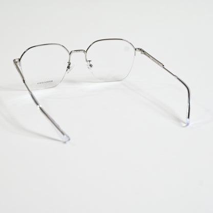Bottega BV1111OA 003 Mens Authentic Eyeglasses Clear Silver, 52mm - New