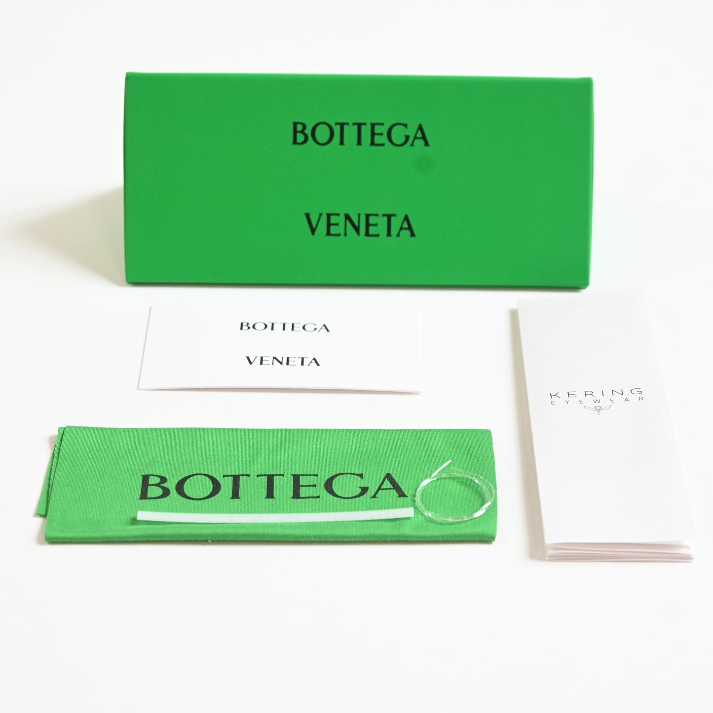 Bottega BV1111OA 003 Mens Authentic Eyeglasses Clear Silver, 52mm - New