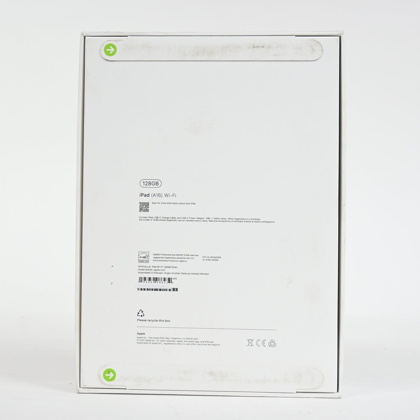 Apple iPad 11-inch (11th Gen): A16 chip, 128GB, Wi-Fi 6, MD3Y4LL/A - Silver