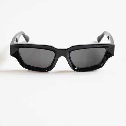 Bottega BV1250S 001 Unisex Authentic Sunglasses Black/Gold, 53mm - New