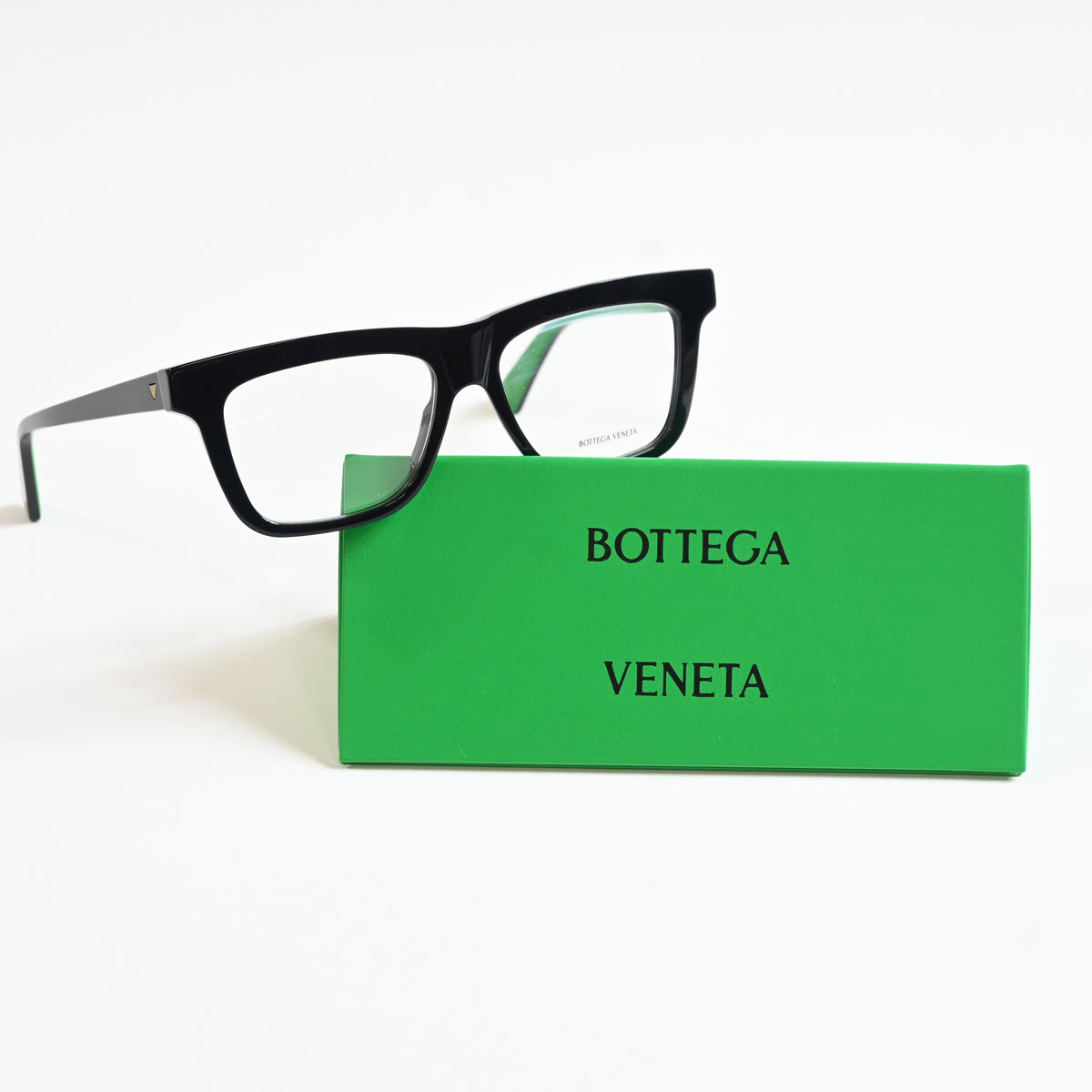 Bottega BV1227O 005 Unisex Authentic Eyeglasses Lime/Black, 54mm - New