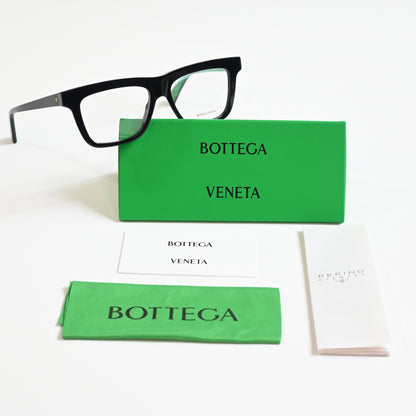 Bottega BV1227O 005 Unisex Authentic Eyeglasses Lime/Black, 54mm - New