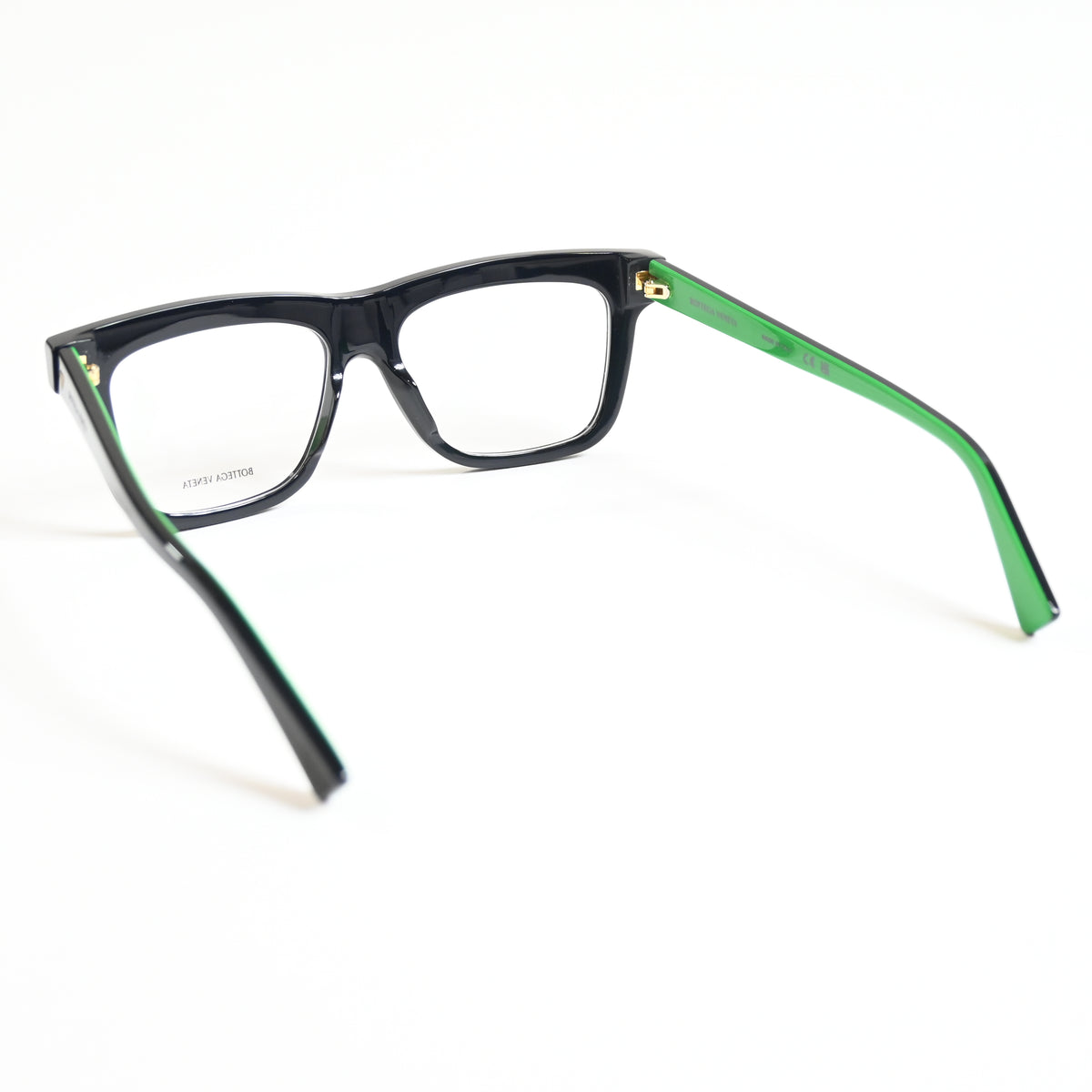 Bottega BV1227O 005 Unisex Authentic Eyeglasses Lime/Black, 54mm - New