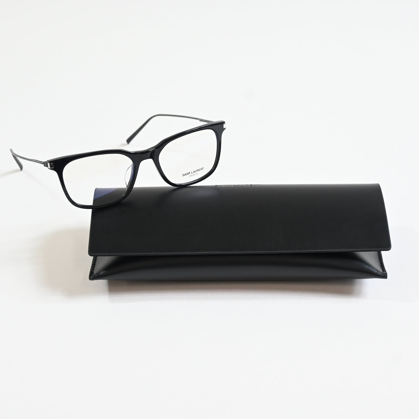 Yves Saint Laurent SL-578O 001 Unisex Authentic Eyeglasses Black, 48mm - New