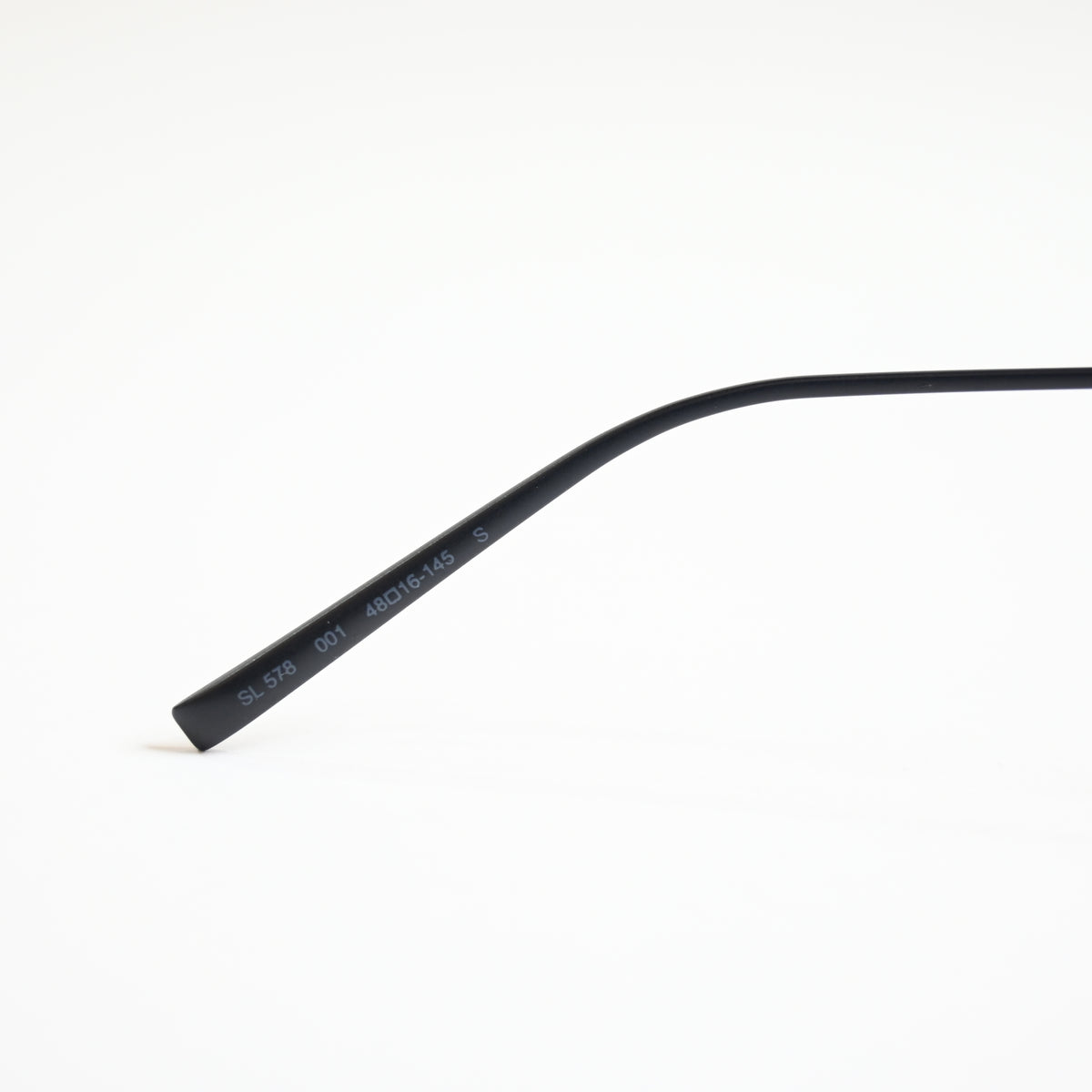 Yves Saint Laurent SL-578O 001 Unisex Authentic Eyeglasses Black, 48mm - New