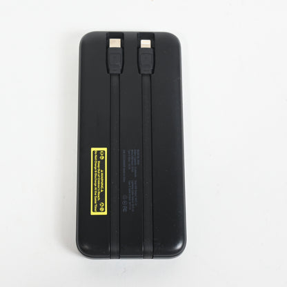 Pocket Juice Endurance 10,000 mAh with Integrated Cables - Grade A