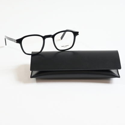 Yves Saint Laurent SL-549O-SLIM 001 Mens Authentic Eyeglasses Black, 47mm - New