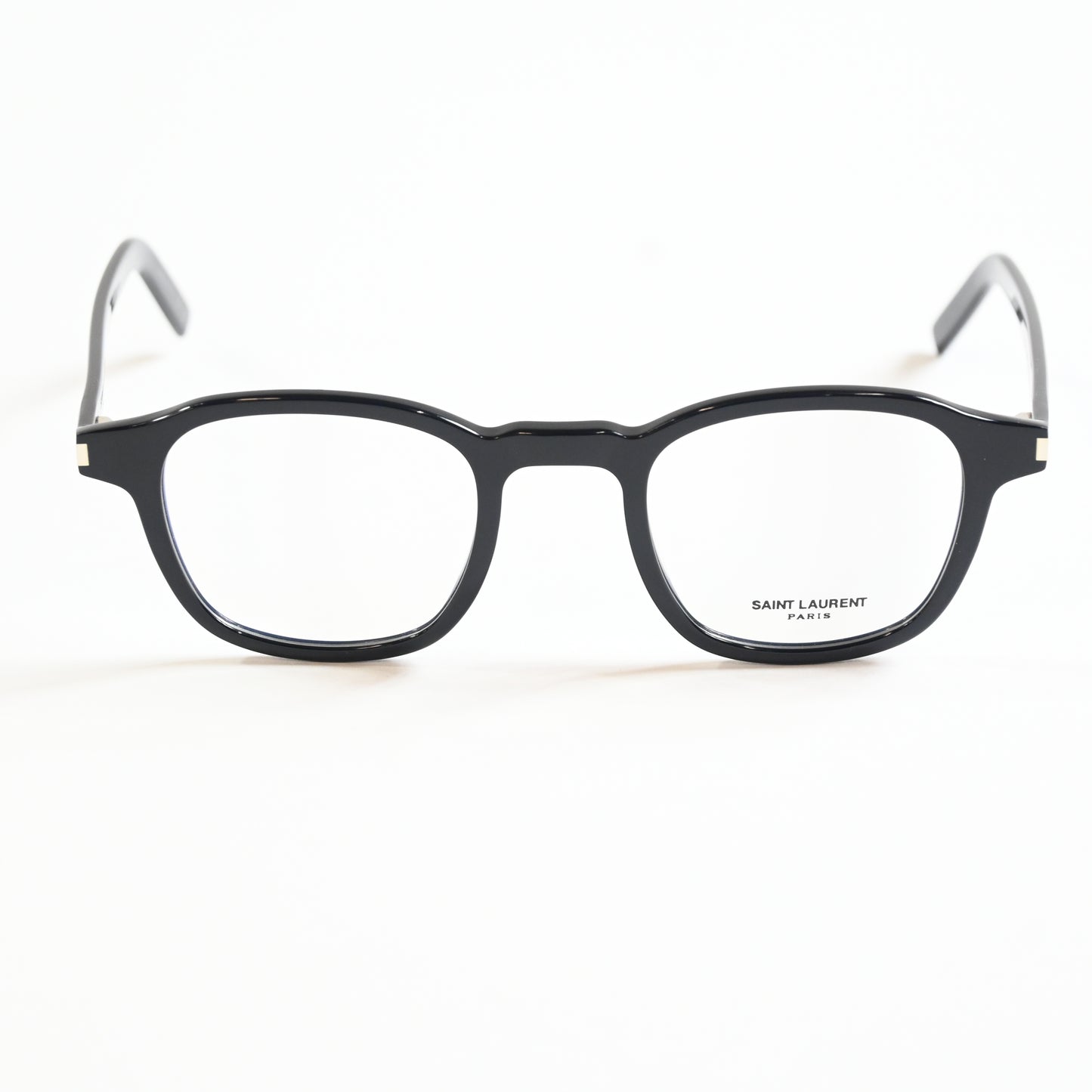 Yves Saint Laurent SL-549O-SLIM 001 Mens Authentic Eyeglasses Black, 47mm - New