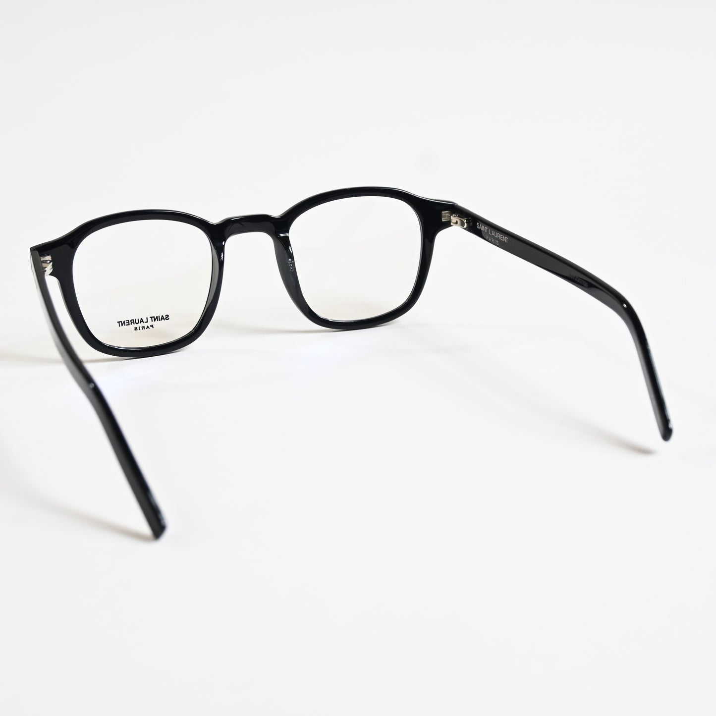 Yves Saint Laurent SL-549O-SLIM 001 Mens Authentic Eyeglasses Black, 47mm - New