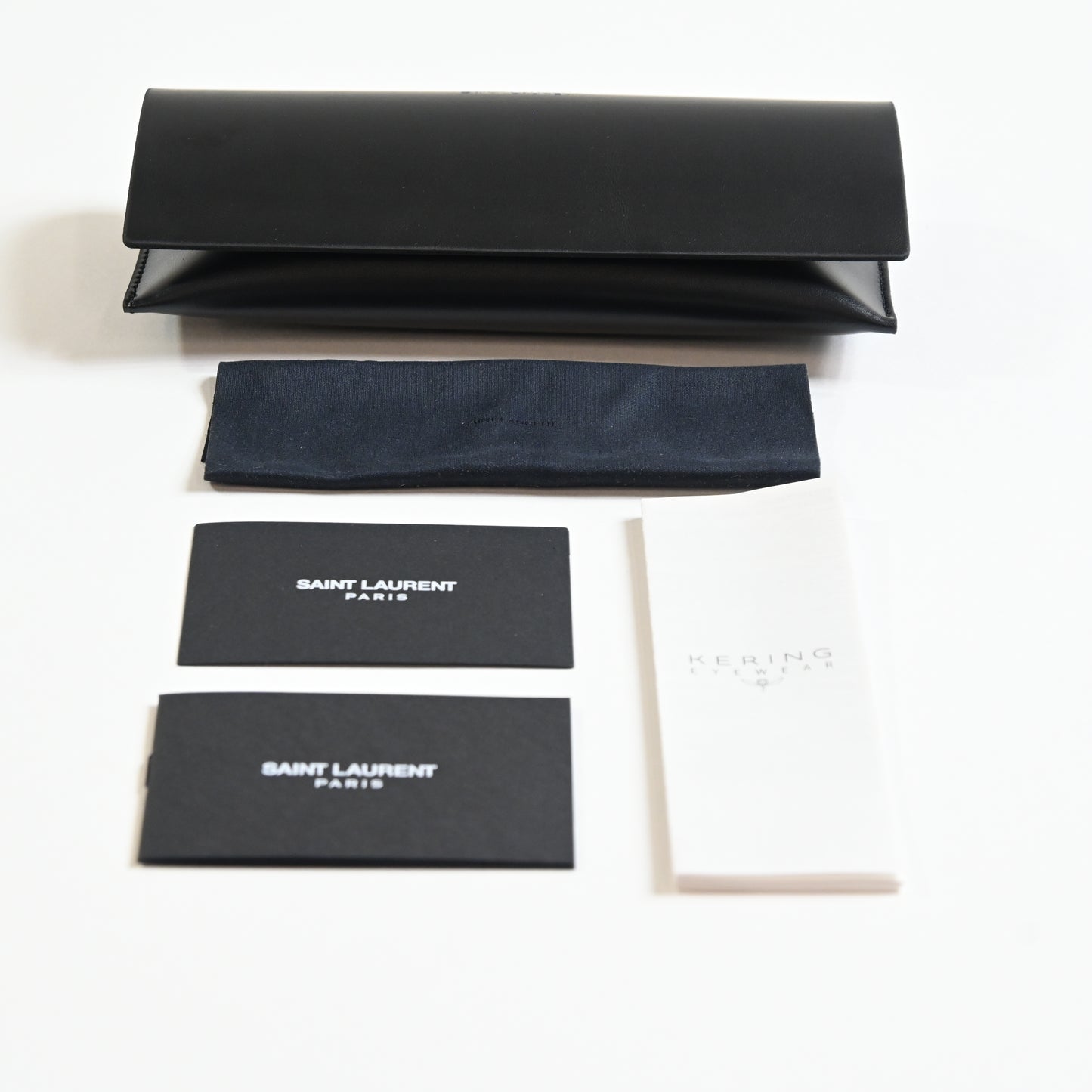 Yves Saint Laurent SL-549O-SLIM 001 Mens Authentic Eyeglasses Black, 47mm - New