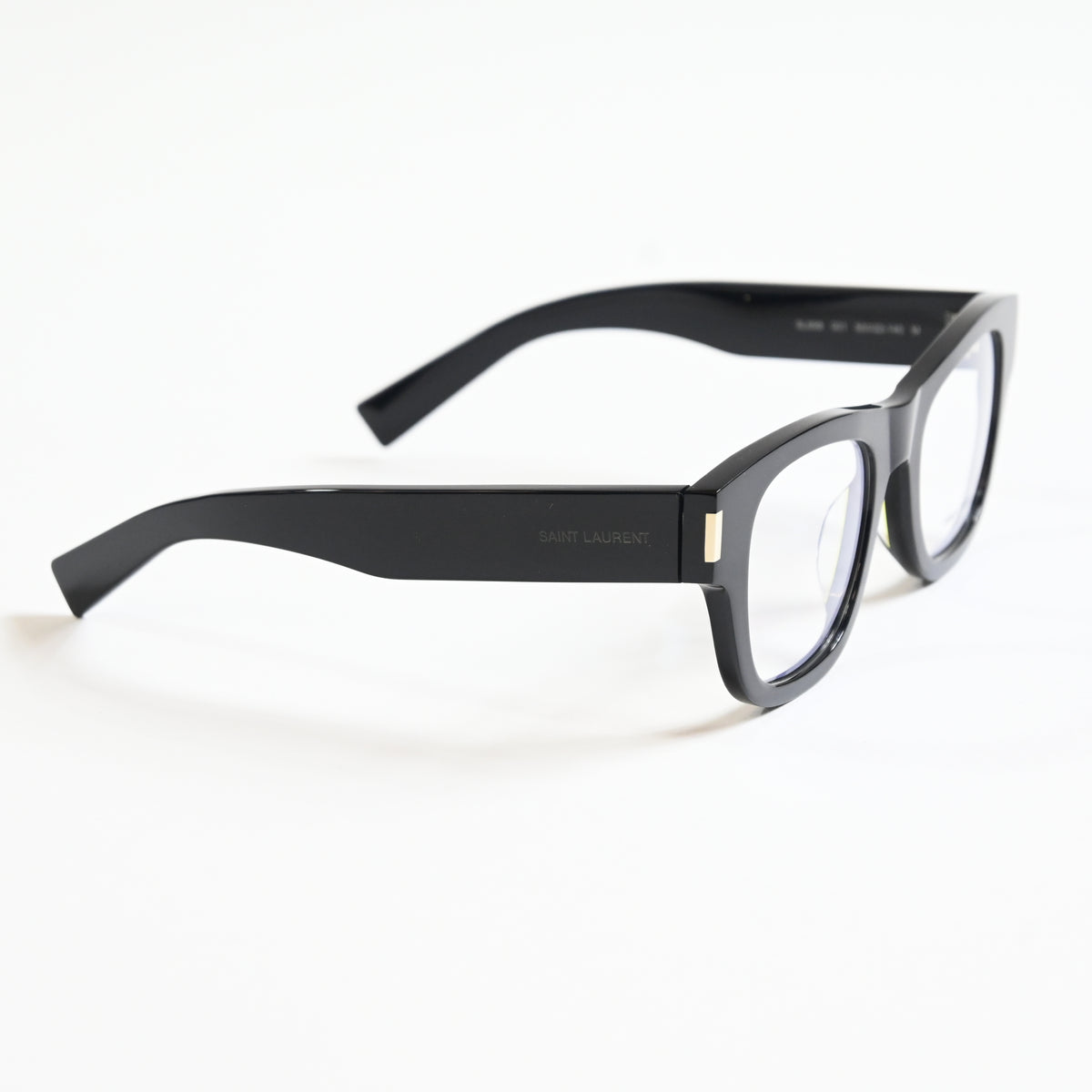 Yves Saint Laurent SL-698O 002 Unisex Authentic Eyeglasses Black, 50mm - New