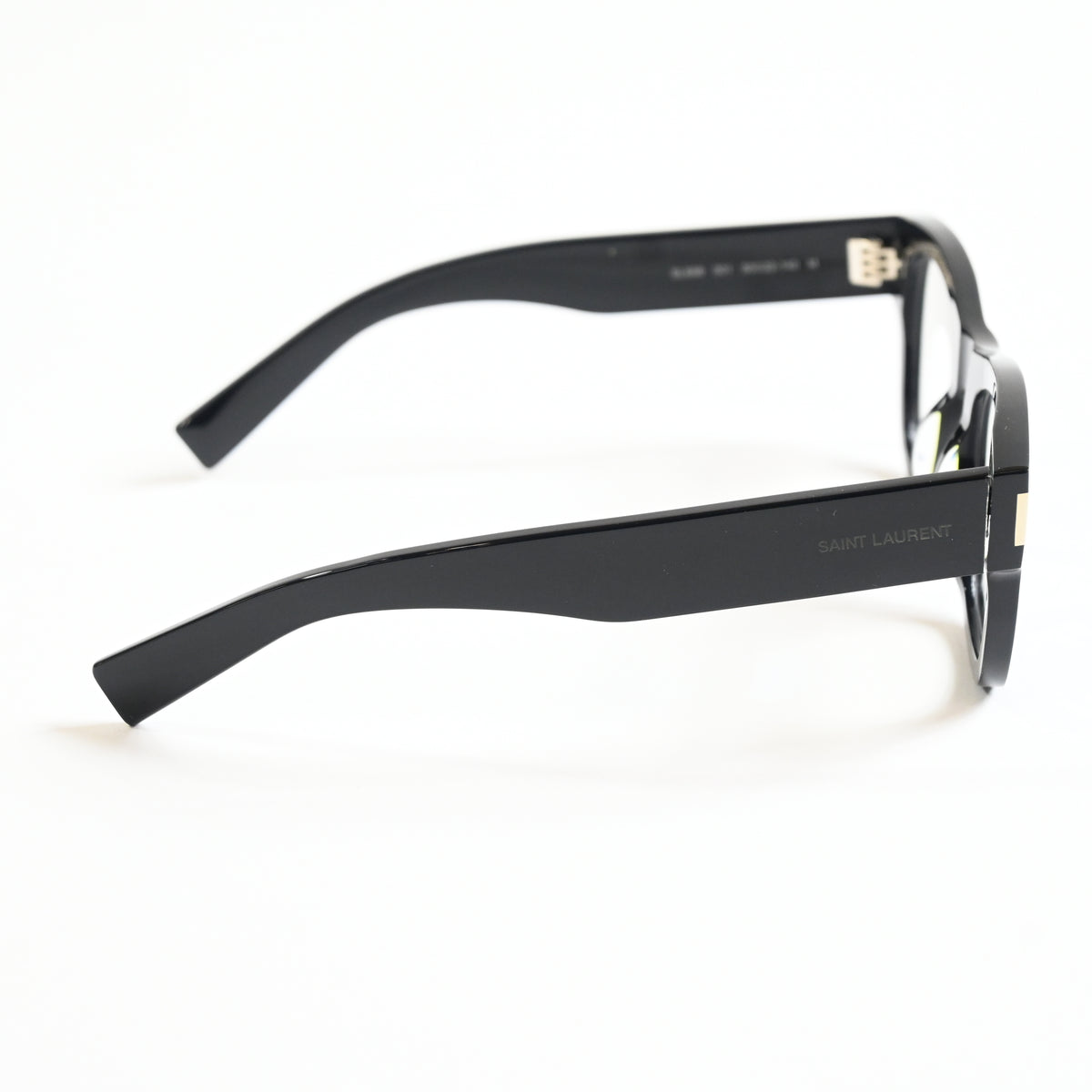 Yves Saint Laurent SL-698O 002 Unisex Authentic Eyeglasses Black, 50mm - New