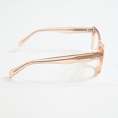 Yves Saint Laurent SL-472O 004 Womens Authentic Eyeglasses Clear Peach, 52 - New