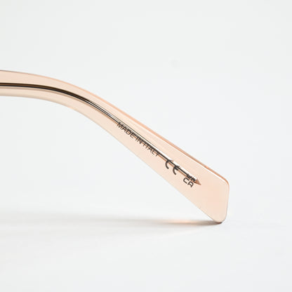 Yves Saint Laurent SL-472O 004 Womens Authentic Eyeglasses Clear Peach, 52 - New