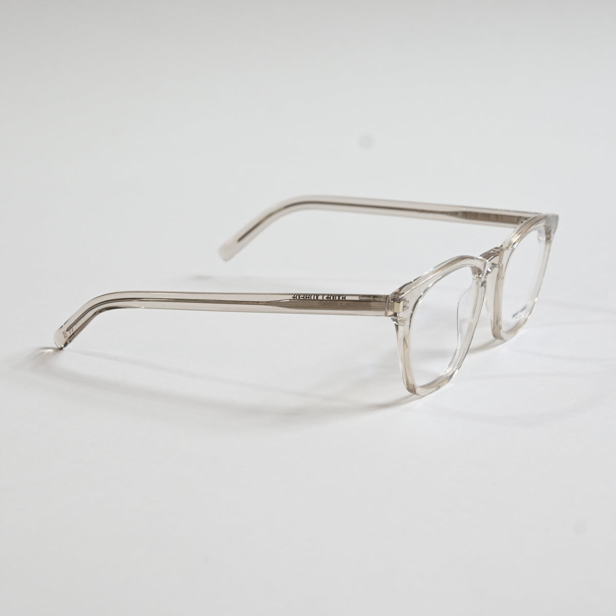 Yves Saint Laurent SL-28O 004 Unisex Authentic Eyeglasses Clear Beige, 50 - New