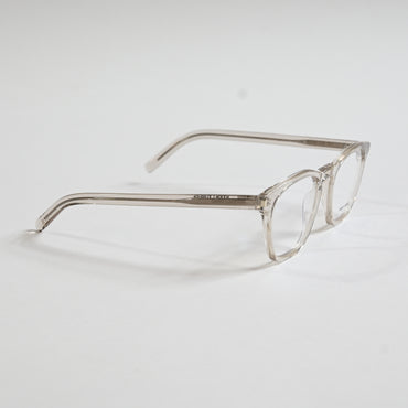 Yves Saint Laurent SL-28O 004 Unisex Authentic Eyeglasses Clear Beige, 50 - New