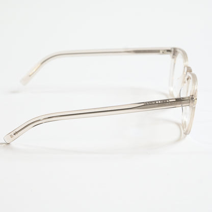 Yves Saint Laurent SL-28O 004 Unisex Authentic Eyeglasses Clear Beige, 50 - New