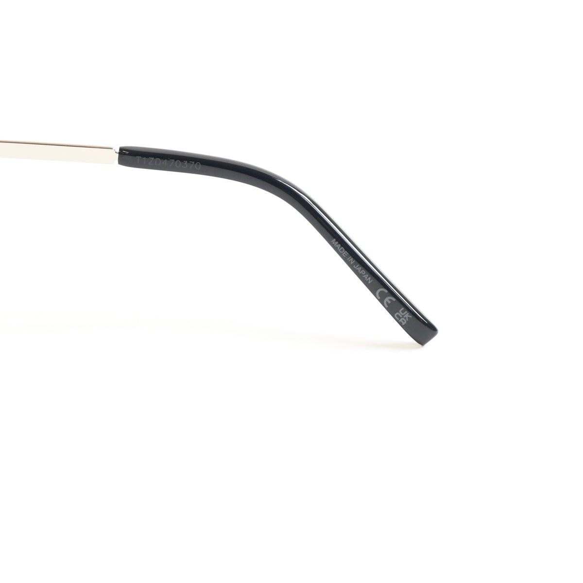 Yves Saint Laurent SL-584O 002 Unisex Authentic Eyeglasses Black/Silver 51 - New