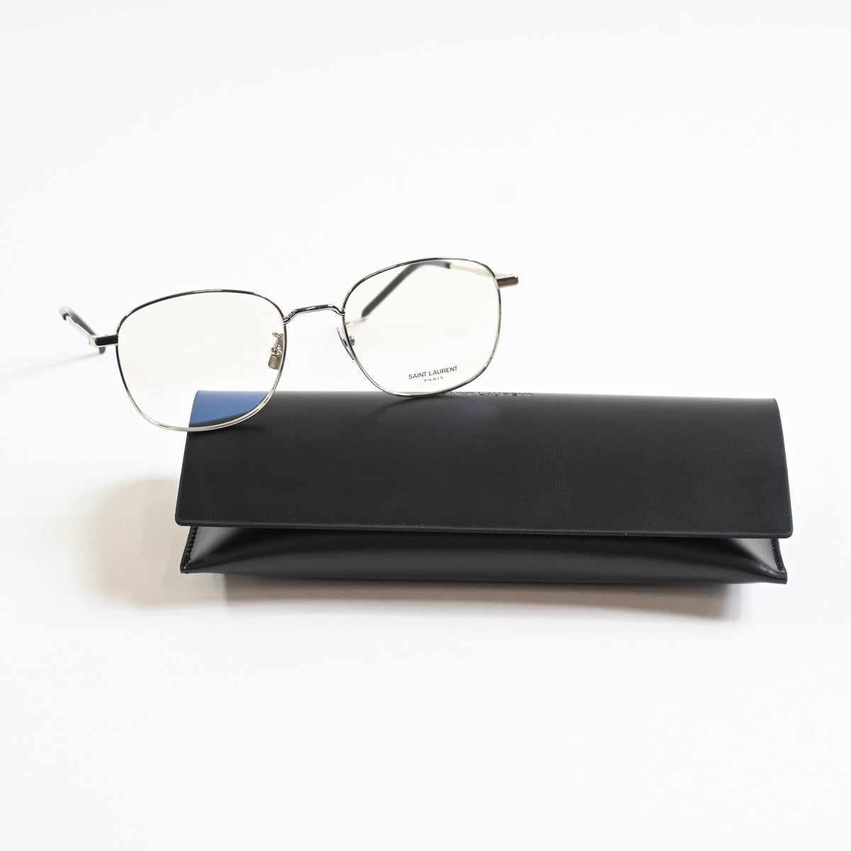 Yves Saint Laurent SL-492OK 005 Unisex Authentic Eyeglasses Silver, 53mm - New