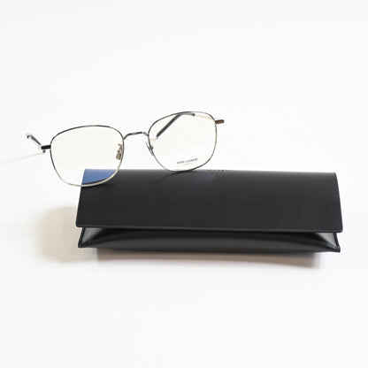 Yves Saint Laurent SL-492OK 005 Unisex Authentic Eyeglasses Silver, 53mm - New