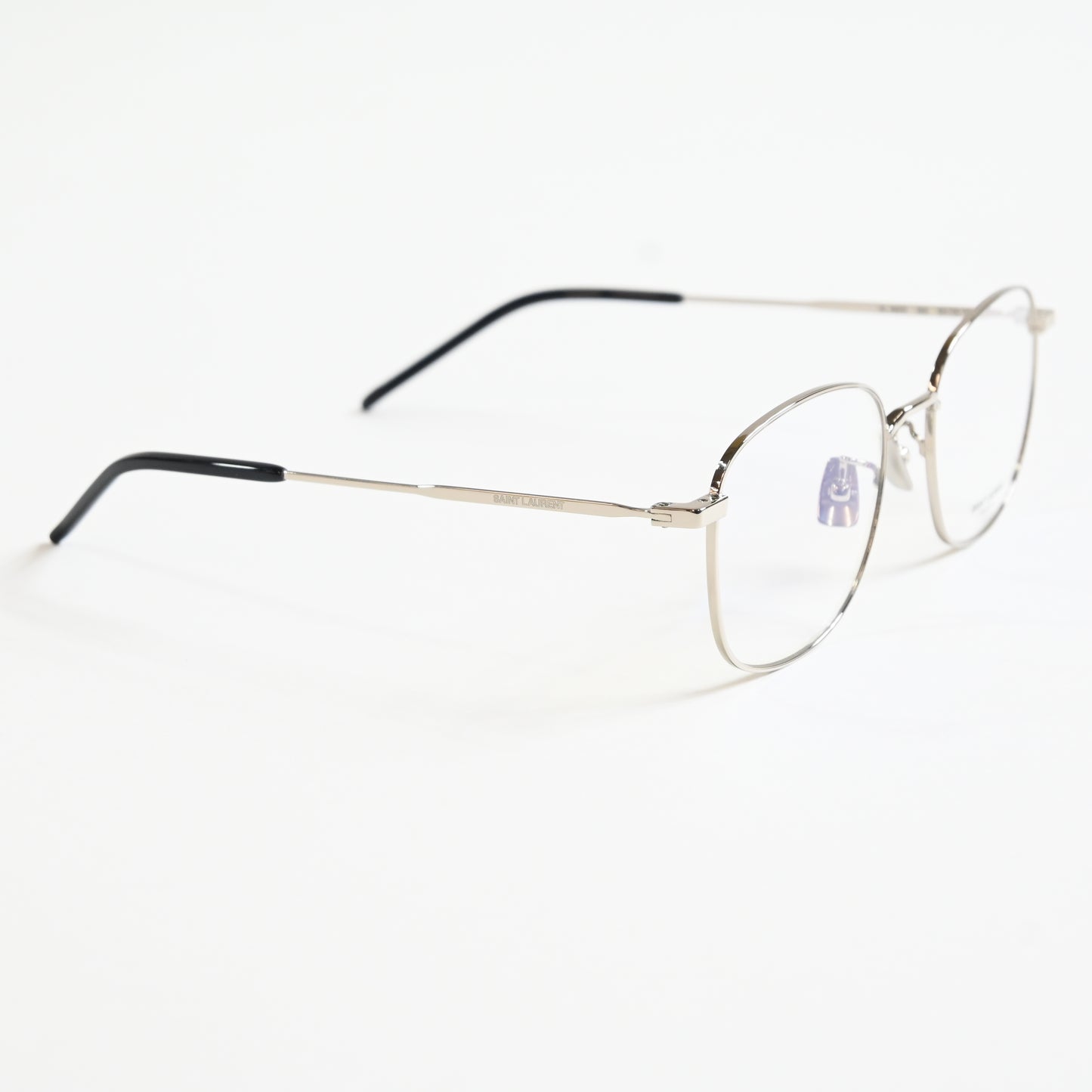 Yves Saint Laurent SL-492OK 005 Unisex Authentic Eyeglasses Silver, 53mm - New