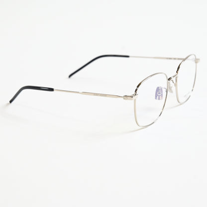 Yves Saint Laurent SL-492OK 005 Unisex Authentic Eyeglasses Silver, 53mm - New
