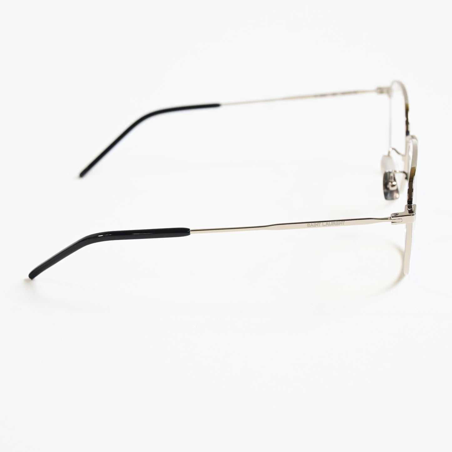 Yves Saint Laurent SL-492OK 005 Unisex Authentic Eyeglasses Silver, 53mm - New
