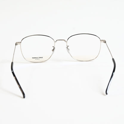 Yves Saint Laurent SL-492OK 005 Unisex Authentic Eyeglasses Silver, 53mm - New
