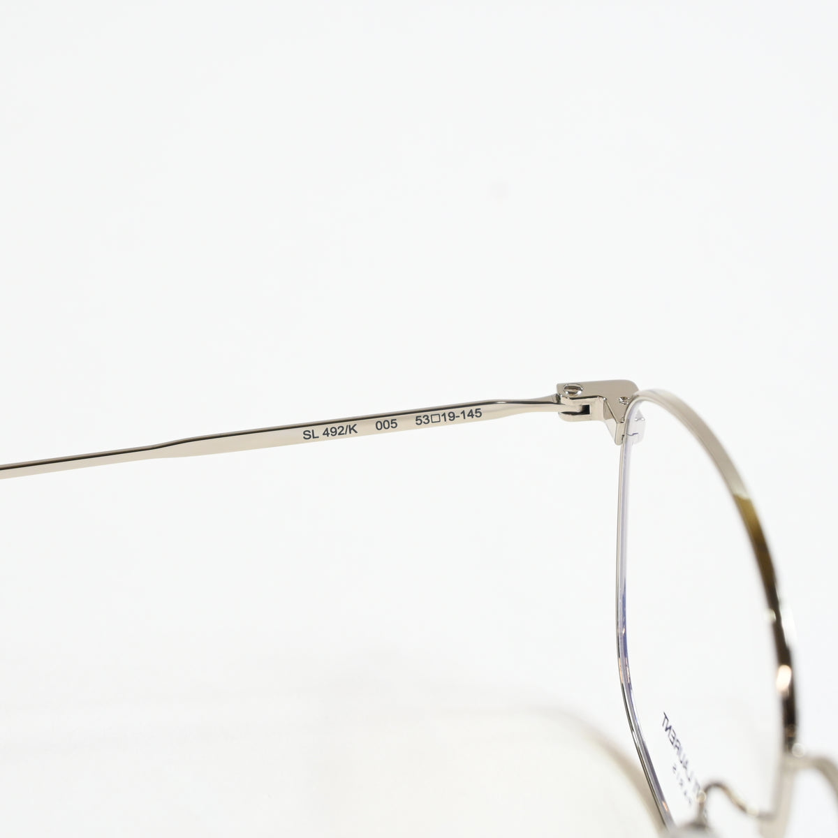 Yves Saint Laurent SL-492OK 005 Unisex Authentic Eyeglasses Silver, 53mm - New