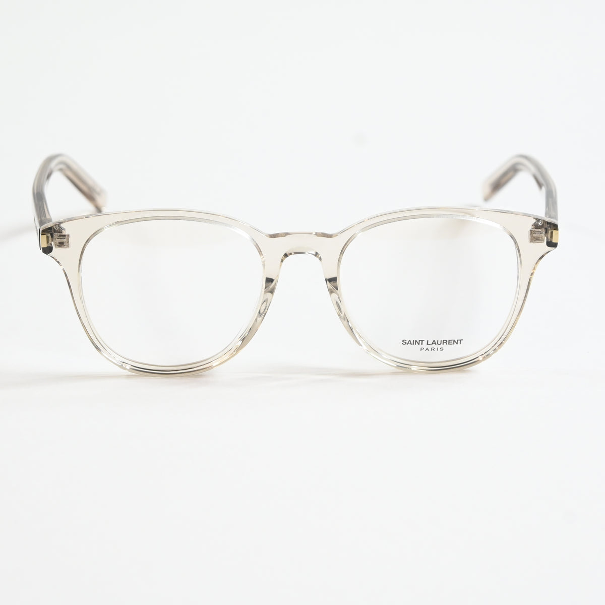 Yves Saint Laurent SL-523O 003 Mens Authentic Eyeglasses Beige, 50mm - New