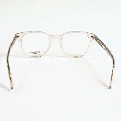 Yves Saint Laurent SL-523O 003 Mens Authentic Eyeglasses Beige, 50mm - New