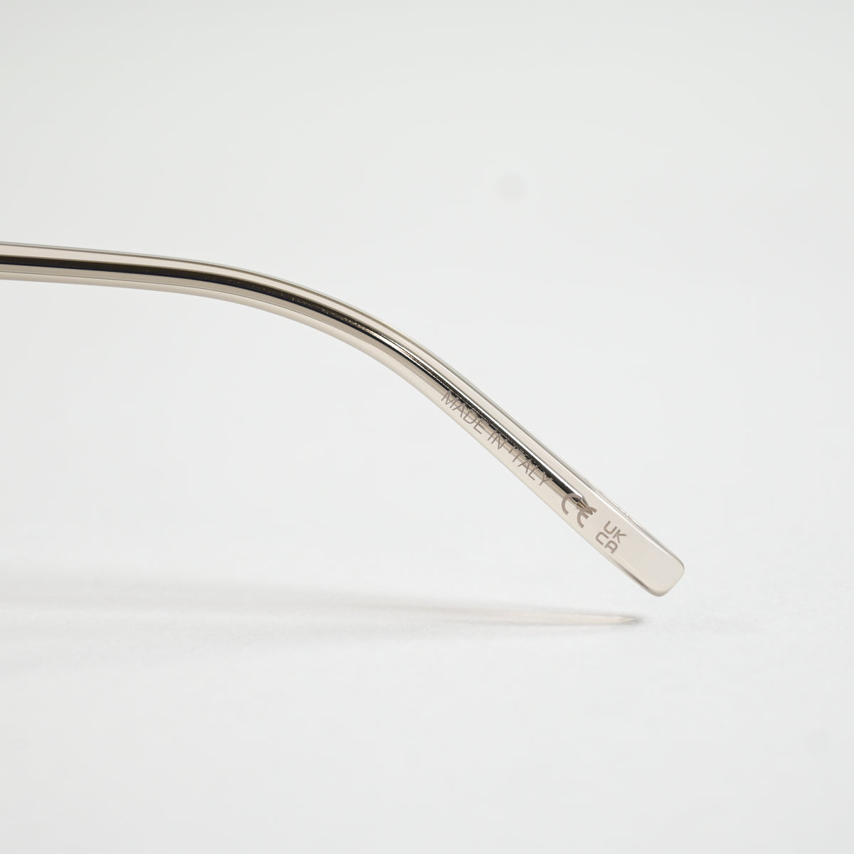 Yves Saint Laurent SL623O 004 Mens Authentic Eyeglasses Clear Beige, 49mm - New