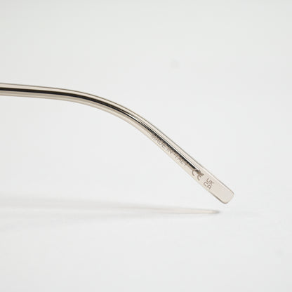 Yves Saint Laurent SL623O 004 Mens Authentic Eyeglasses Clear Beige, 49mm - New