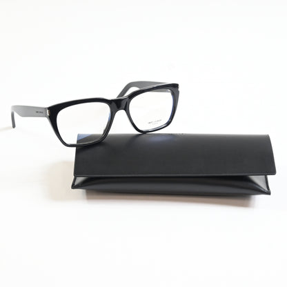 Yves Saint Laurent SL-598O 001 Mens Authentic Eyeglasses Black, 56mm - New