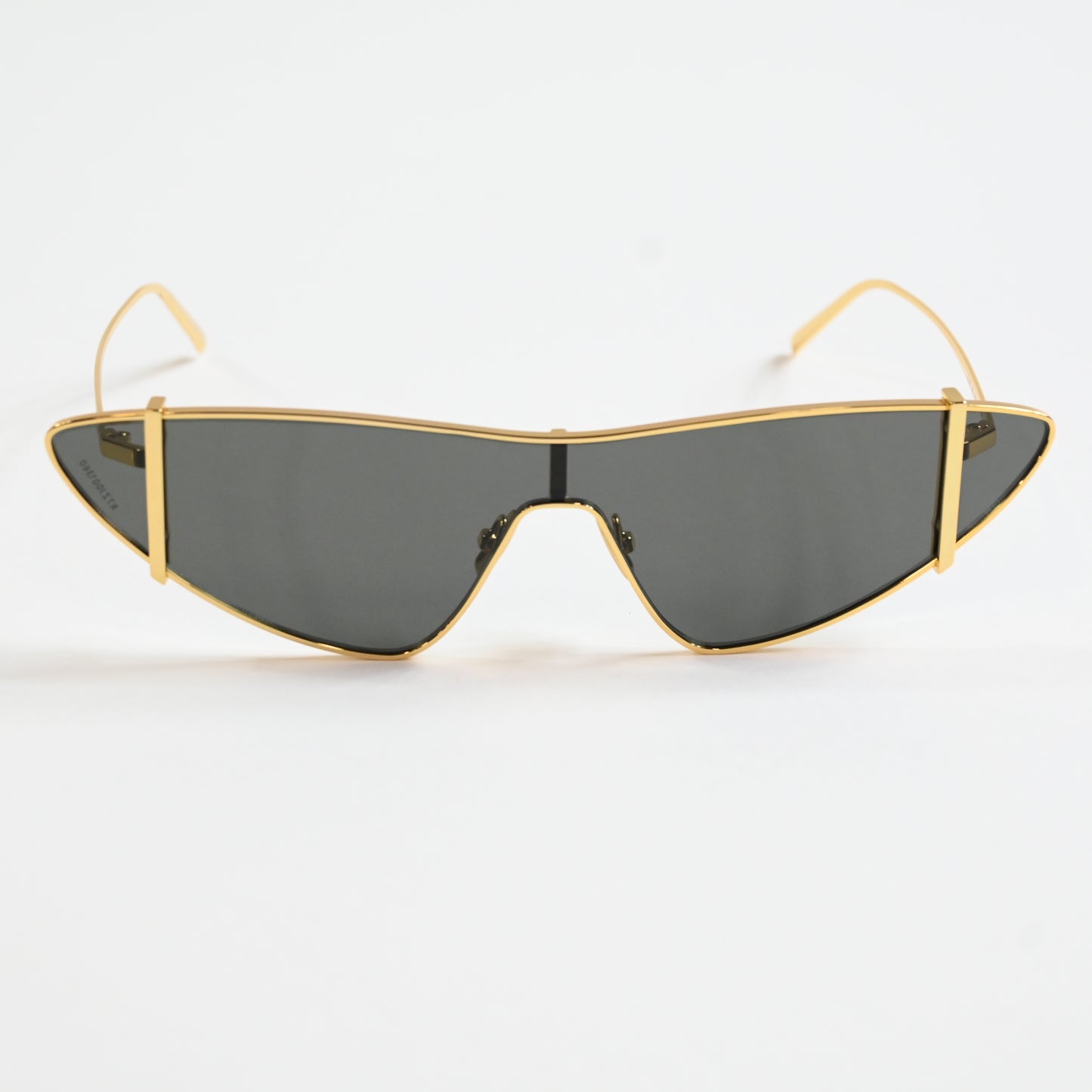 Yves Saint Laurent SL536 003 Womens Authentic Sunglasses Gold/Gray, 99mm - New