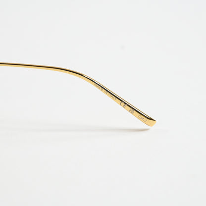 Yves Saint Laurent SL536 003 Womens Authentic Sunglasses Gold/Gray, 99mm - New