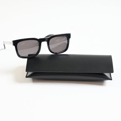 Yves Saint Laurent SL-581S 001 Unisex Authentic Sunglasses Black/Gray, 51 - New