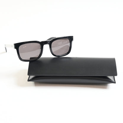 Yves Saint Laurent SL-581S 001 Unisex Authentic Sunglasses Black/Gray, 51 - New